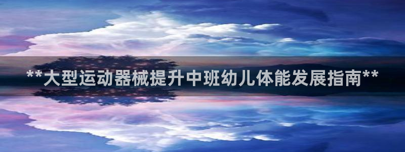 尊龙凯时取钱很慢：**大型运动器械提升中班幼儿体能发