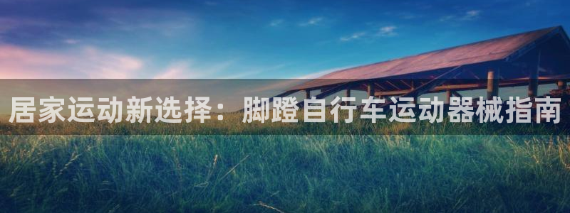 尊龙内地：居家运动新选择：脚蹬自行车运动器械指南