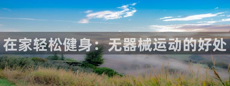 尊龙凯时 - 人生就是搏!：在家轻松健身：无器械运动