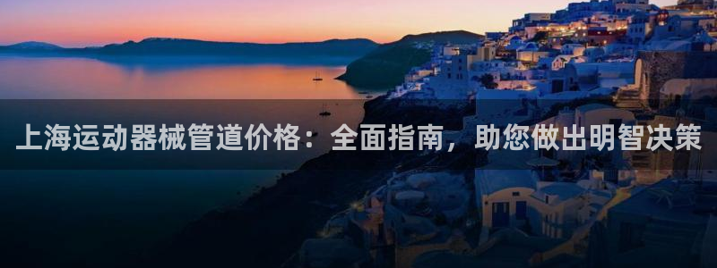 尊龙人生就是博AG：上海运动器械管道价格：全面指南，