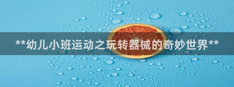 尊龙ag旗舰：**幼儿小班运动之玩转器械的奇妙世界*