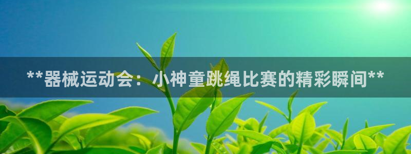 尊龙凯时：**器械运动会：小神童跳绳比赛的精彩瞬间*