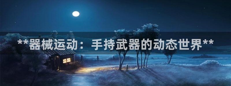 尊龙凯时人生就是搏官方网站：**器械运动：手持武器的