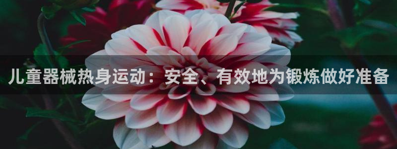 尊龙人生就是博一下首页：儿童器械热身运动：安全、有效